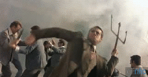 Brick with a Trident