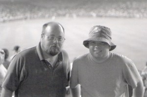 Yankee Stadium - Dad and Aaron