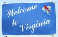 NC Revisited - Virginia Welcome Sign