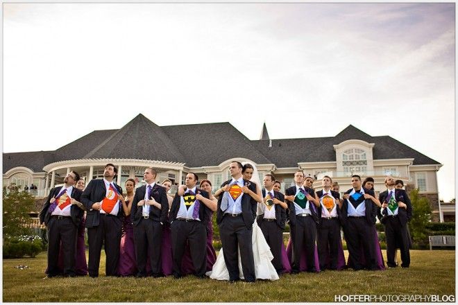 Day Eighteen - Super Hero Bridal Party