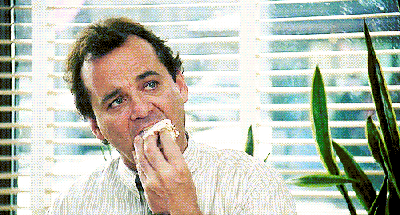 Groundhog Day - Bill Murray Food
