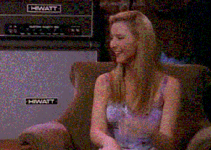 Friends - Phoebe Coughing.gif