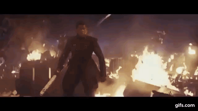 Last Jedi - Finn Phasma