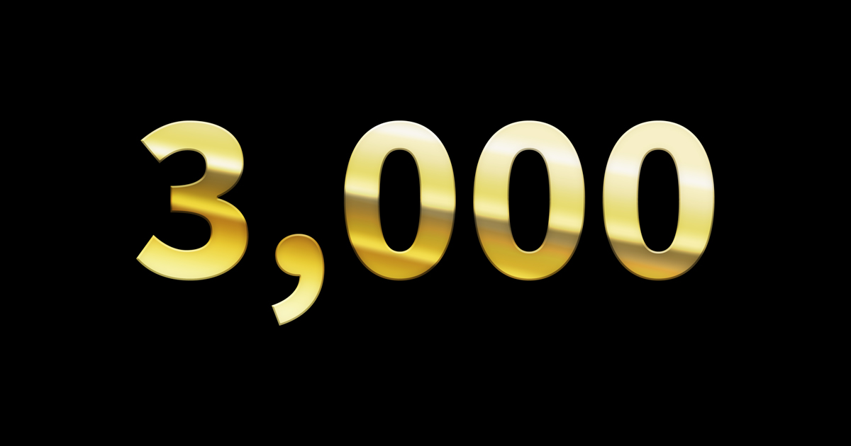 3,000th Blog Post Spectacular | The Confusing Middle
